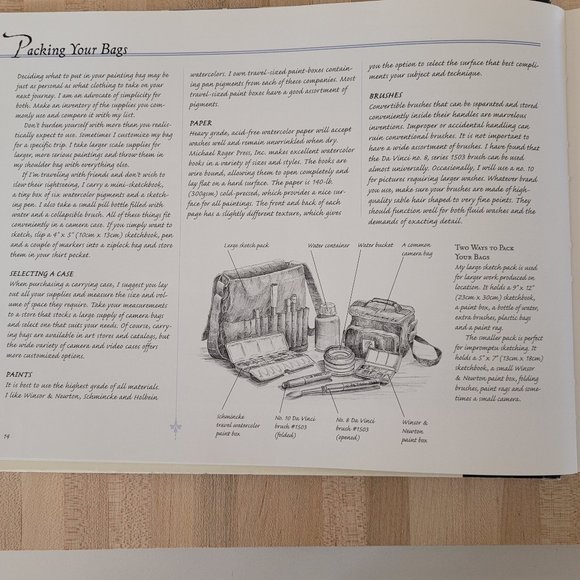 Watercolor Journeys. Create your own travel sketchbook. Richard Schilling - Picture 3 of 7